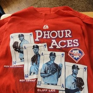 Mens Phillies tee shirt